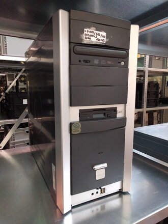 Celeron 2.4GHz, 512MB RAM, 40GB HDD, Radeon 9200 128MB, WinXP