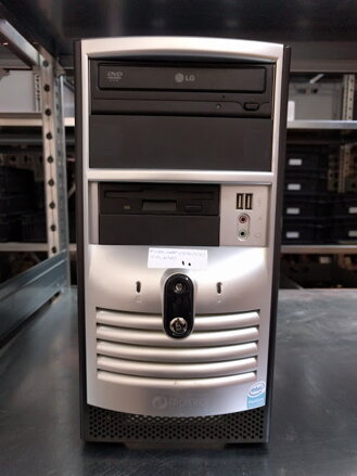 Pentium Dual Core E2180 (2.0GHz), 2GB RAM, 80GB HDD, FDD, DVD-ROM, Win XP