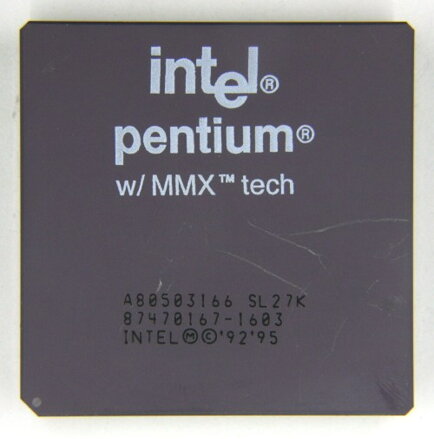 Intel Pentium MMX 166MHz, A80503166