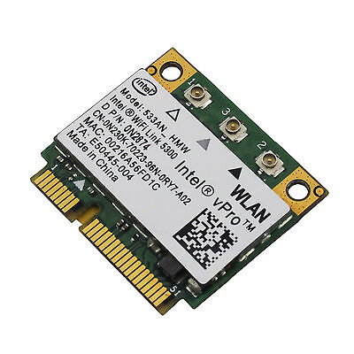 Intel WiFi Link 5300, 533AN_HMW, half mini PCIe