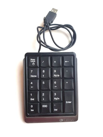 Labtec Y-UE70, USB Number Pad For Notebooks