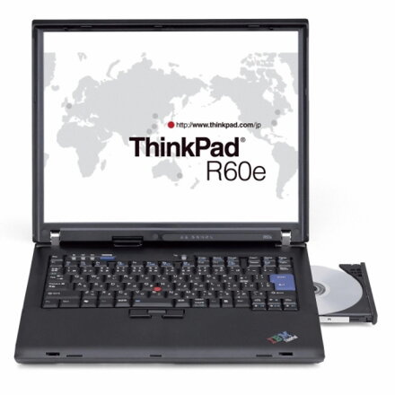 IBM ThinkPad R60e (0657-4TG), trieda B, T2300, 4GB RAM, 250GB HDD, DVD-RW, Win XP