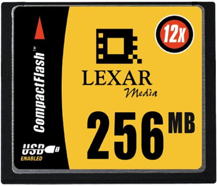 Lexar 256MB, 2175 Rev. A, karta CompactFlash