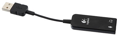 Logitech USB To 3.5mm Jack Audio Adapter 881-000065
