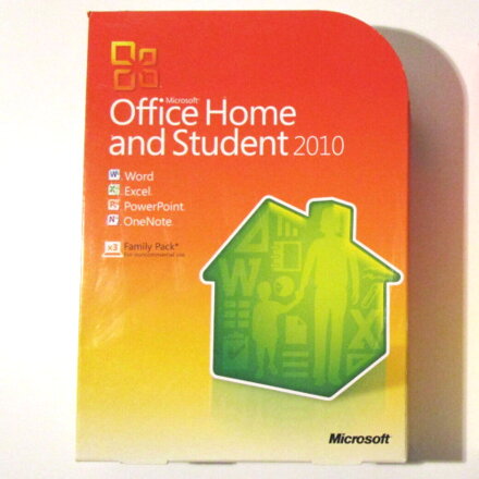 Microsoft Office 2010 Home and Student 32-bit/x64 Slovak DVD