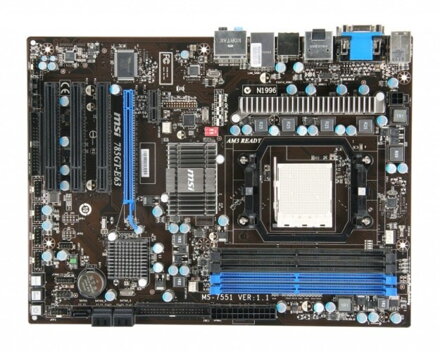 MSI 785GT-E63 mainboard