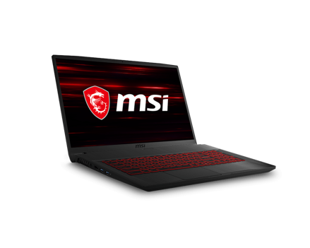 MSI GF75 Thin 10SC-050CZ, i5-10500H, 8GB, 512GB, GTX 1650 4GB, 17"
