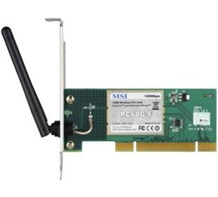 MSI PC60G-F, 108M Wireless PCI Card