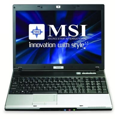 MSI VR601 MS-163C, T2330, 2GB RAM, 320GB HDD, DVD-RW, 15.4" WXGA, Win XP (Trieda B)