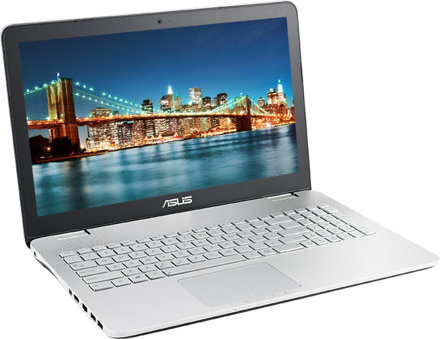 ASUS N551J (trieda B) i7-4710, 8GB RAM, 1TB HDD, GeForce GTX 860M 4GB, DVD-RW, 15.6" HD, Win 8.1