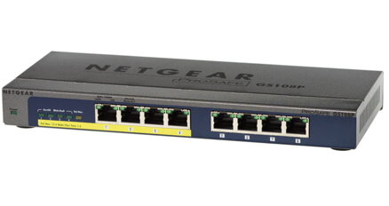 NETGEAR GS108PE-100EUS, Gigabit Managed Switch