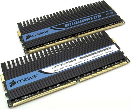 Corsair Dominator 8GB (2x4GB) DDR3 1600MHz CL9 (CMP8GX3M2A1600C9)