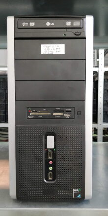 PC Athlon X2 250, 4GB RAM, 250GB HDD, DVD-RW, Win 7 Pro
