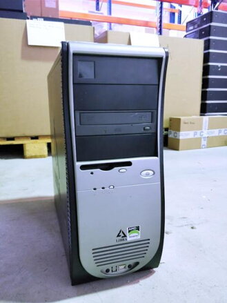 PC Sempron 2600+, 768MB RAM, 80GB HDD, CD-RW/DVD, FDD, Radeon 9250 (128MB VRAM)