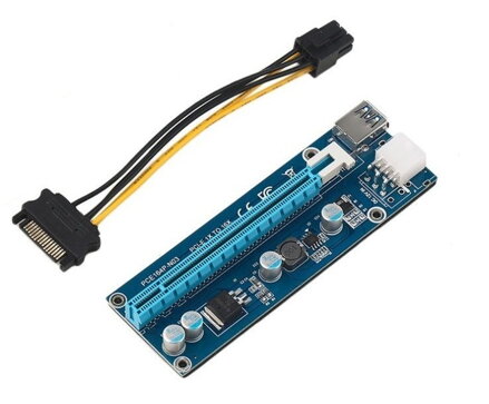 PCI Express 1x to 16x Extender