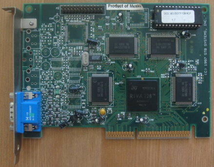 STB V-128 AGP (ZX-100), Riva 128, 4MB VRAM