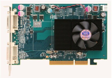 Sapphire Radeon HD3650 512M DDR2 AGP Dual DVI-I/TVO