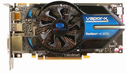 Sapphire VAPOR-X HD5770 1G GDDR5 PCI-E DUAL DVI-I/HDMI/DP OC VERSION