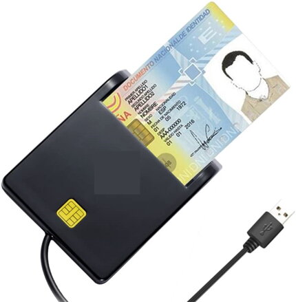 Číťačka pre eID karty, občianske preukazy, USB