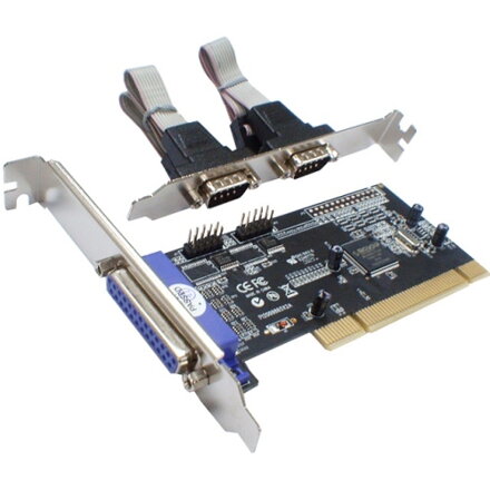 NetMos Nm9835CV, PCI radič na LPT a 2x RS232