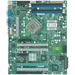 Super Micro X7SBE mainboard, ATX, LGA775