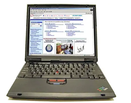 IBM Thinkpad T23 Type 2647 - Pentium III M 1.13GHz, 512MB RAM, 40GB HDD, DVD-ROM, 13.3" XGA, Win 2000K