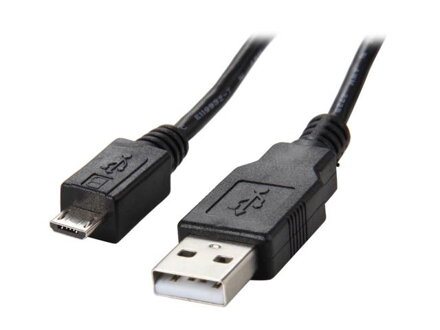 Kábel USB2.0 micro-B/USB-A