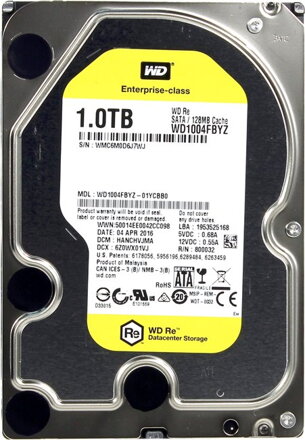 WD Re WD1004FBYZ 1TB HDD