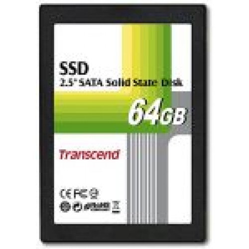 Transcend 64GB Solid State (SATA) Drive 2.5" TS64GSSD25S-M
