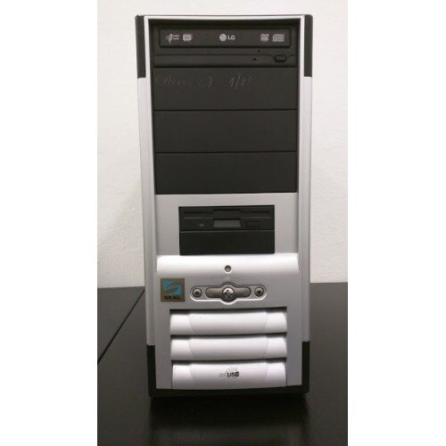Celeron 2.8GHz, 1GB RAM, 80GB HDD, DVD-RW, WinXP
