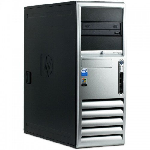 HP Compaq dc7700p CMT Core 2 Duo E6300, 1GB RAM, 80GB HDD, DVD-RW, WinXP