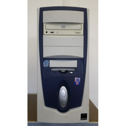 Intel Celeron 1.7ghz, 512mb ram, 40gb hdd, cd