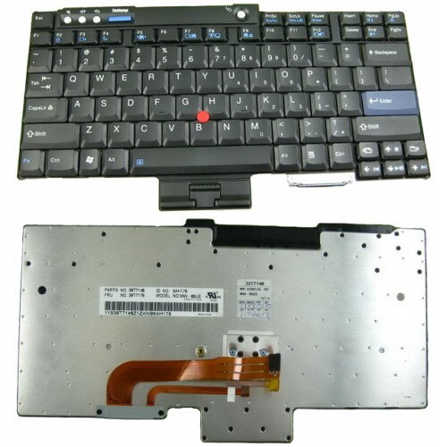 IBM Lenovo klavesnica pre Thinkpad T61 T61p T60 T60p R60 R61 Z60m Z61m Z61t T400 T500 R400 R500 W500 - 42T3162, 39T7005