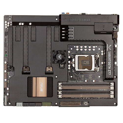 ASUS SABERTOOTH Z77 LGA 1155 Intel Z77 HDMI SATA 6Gb/s USB 3.0 ATX Intel Motherboard