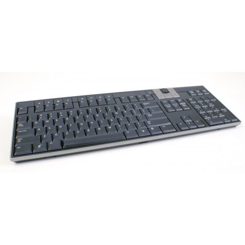 Dell Wired USB Multimedia Black and Silver Slim Keyboard U473D Model Y-U0003-DEL5
