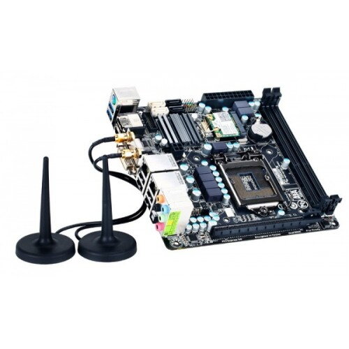 GIGABYTE GA-H77N-WIFI LGA 1155 Intel H77 HDMI SATA 6Gb/s USB 3.0 Mini ITX Intel Motherboard