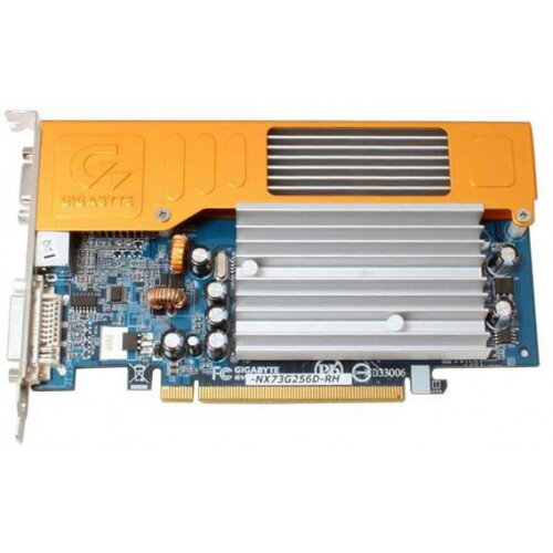 GIGABYTE GV-NX73G256D-RH GeForce 7300GS 512MB(256MB on Board) 64-bit GDDR2 PCI Express x16 SLI