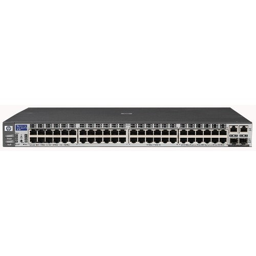 HP ProCurve Switch 2650-PWR J8165A 10/100Mbps + 1000Mbps 48 RJ-45 10/100 ports (IEEE 802.3 Type 10Base-T, IEEE 802.3u Type 100Base-T)