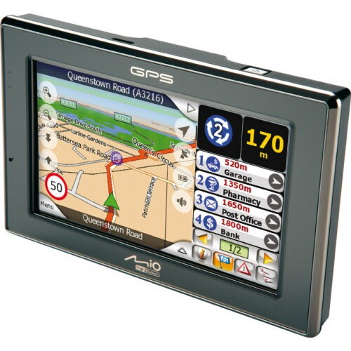 Mio C520 gps navigÃ¡cia do auta, 12 mÃ¡p vÃ½chodnej eurÃ³py