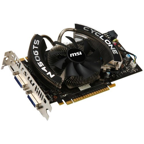 MSI N450GTS CYCLONE 1GD5/OC GeForce GTS 450 (Fermi) 1GB 128-Bit GDDR5 PCI Express 2.0 x16