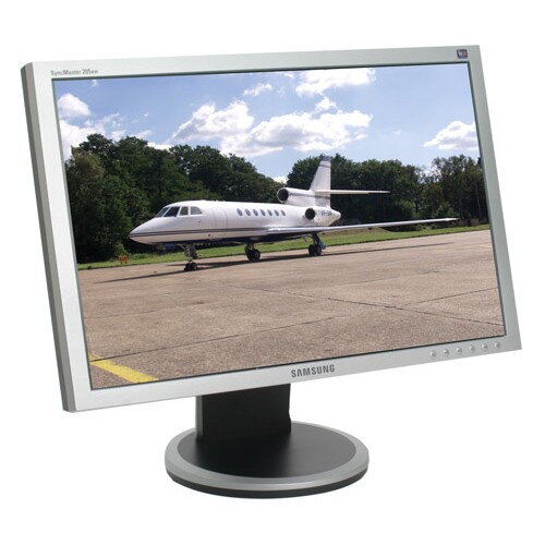 SAMSUNG SyncMaster 205BW 20.1-inch LCD monitor 1680 x 1050 6ms 600:1 D-Sub, DVI-D