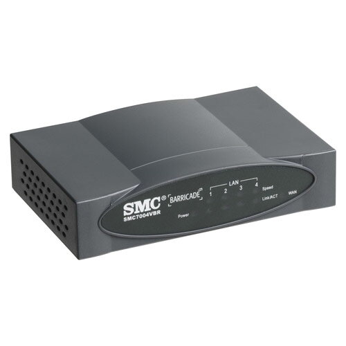 SMC SMC7004VBR Cable/DSL Broadband Router 1 x 10/100Mbps WAN Ports 4 x 10/100Mbps LAN Ports