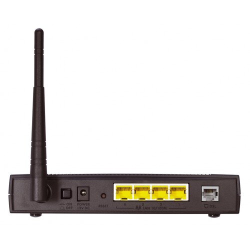 ZyXEL P-661HW-D3 802.11g Wireless ADSL2+ 4-port Security Gateway router