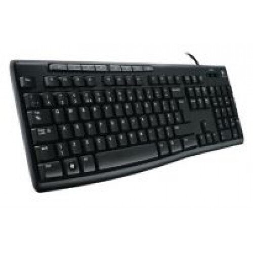 Logitech Compact Keyboard K300 - CZ, USB, black