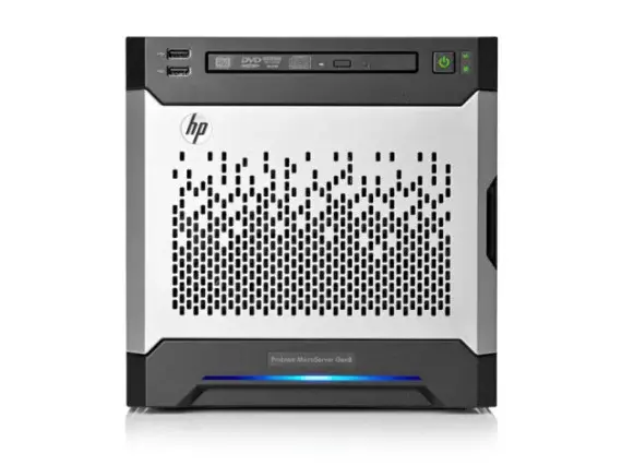 HP ProLiant MicroServer Gen8 - G2020T, 8GB RAM, 4x 1TB HDD RAID, DVD-RW