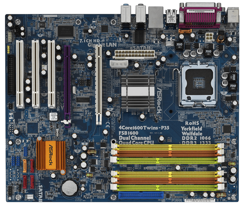 ASRock 4Core1600Twins-P35 LGA-775