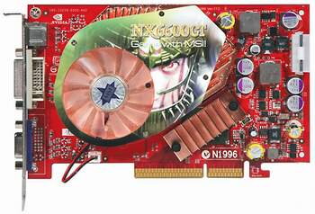 MSI GeForce NX6600GT VTD 128MB AGP