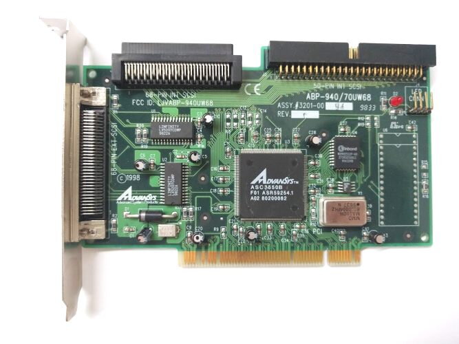 AdvanSys ABP-940/70UW68, PCI SCSI