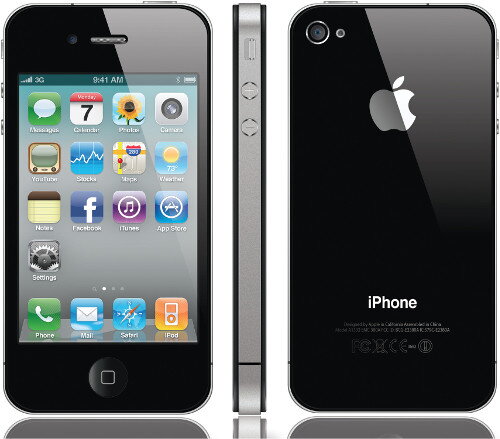 Apple iPhone 4, Black, 16GB