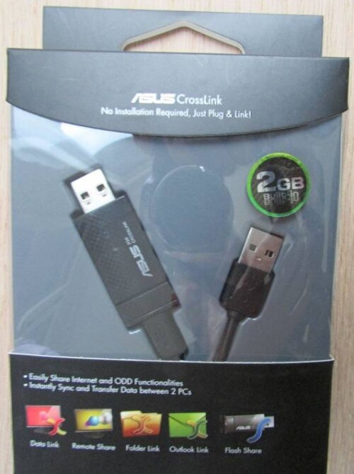 ASUS CrossLink Data Sync Cable (2GB, Black), 90-XB0C00CA00010